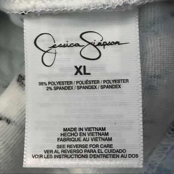 💥 Jessica Simpson quilted crop top XL - Picture 4 of 4